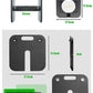 Home fitness equipment with adjustable and detachable quadrilateral dumbbell plates, made of pure steel.
