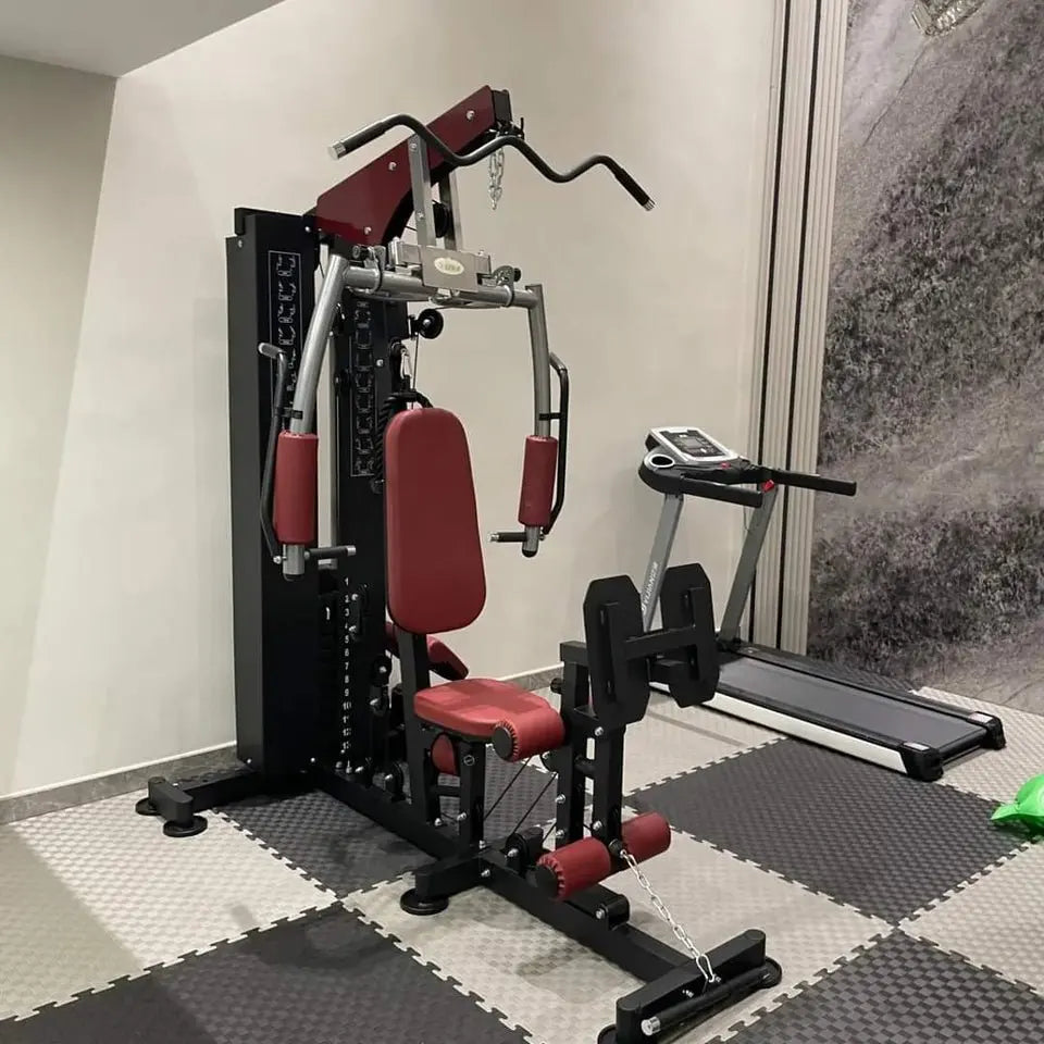Multi-Function Home Gym Station - Full Body Strength Training Equipment