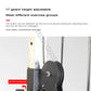 Wall Mounted Cable Pulley Machine Home Gym Lat Pulldown Low Row Arm Strength Training System