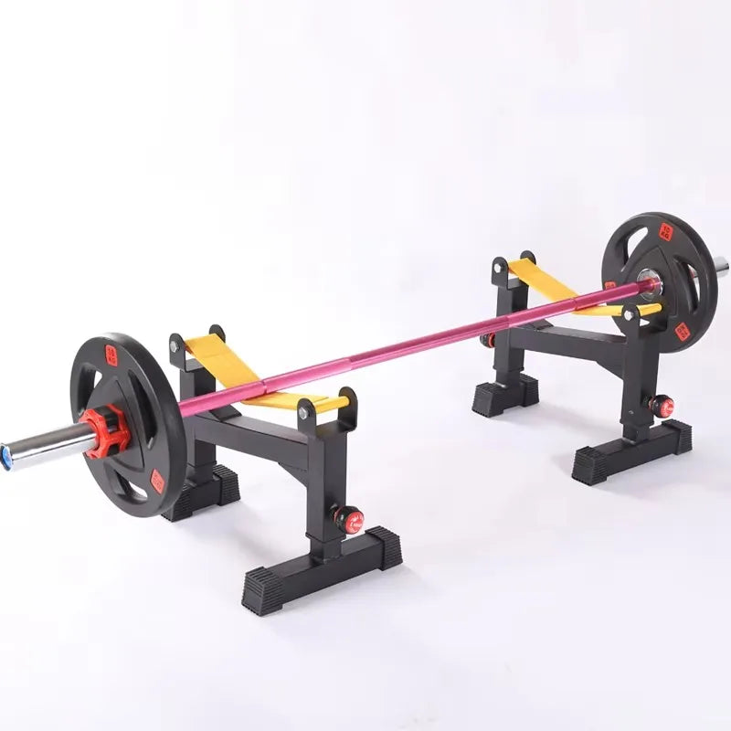 Adjustable Deadlift Block Platform 5-Level Weightlifting Pull Blocks Deadlift Support Stand for Home Gym Strength Training