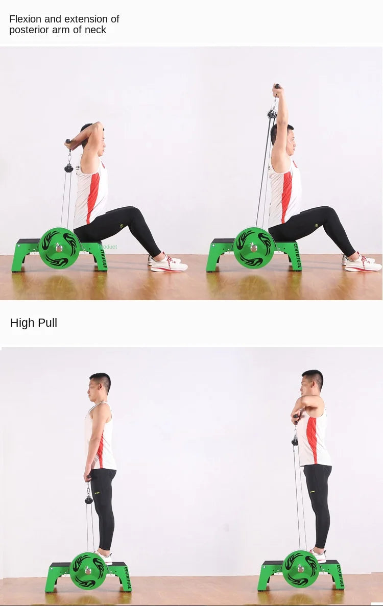 Flywheel Resistance Trainer Eccentric Pull Exerciser Overload Flywheel Resistance Training Device Home Outdoor Fitness Equipment