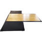 Weightlifting Platform with Shock Absorbing Rubber Pads, Deadlift Squat Training Floor Mat, Home Gym Equipment
