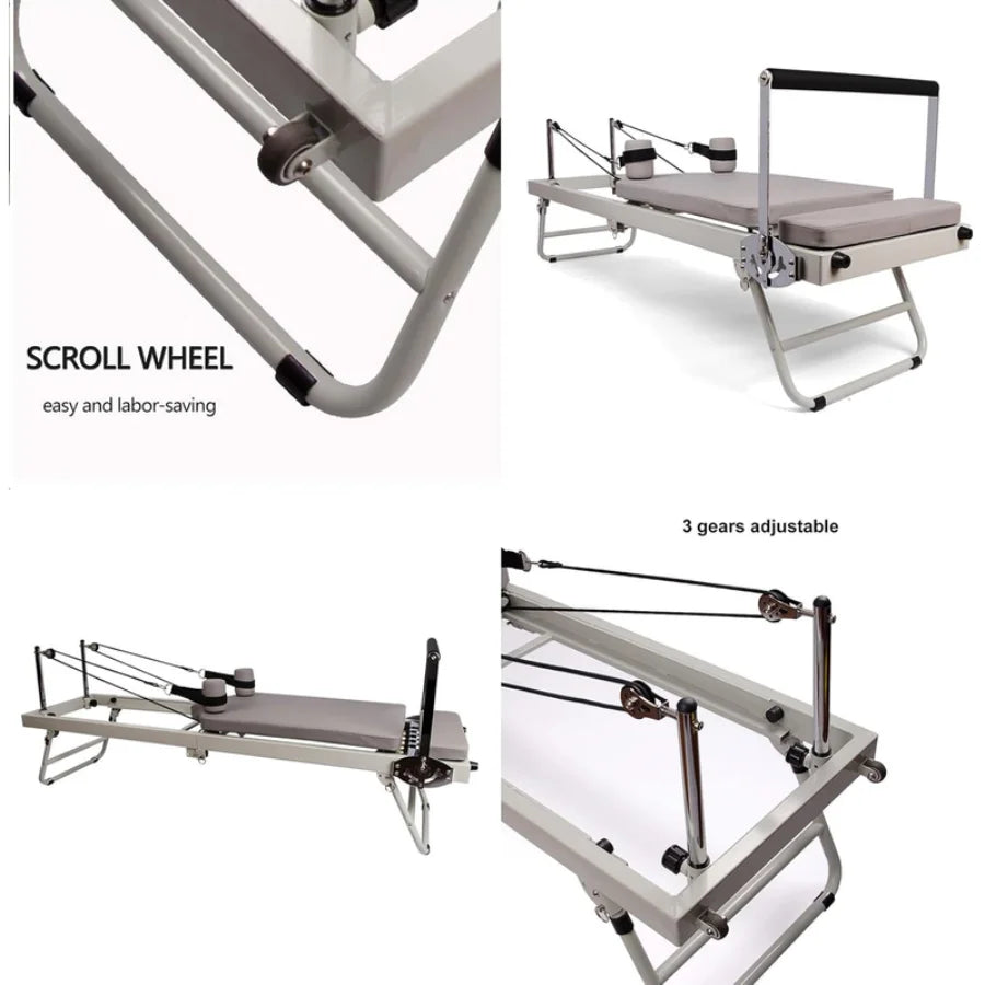 Stainless Steel Yoga Training Board Pilates Core Training Bed Multifunctional Home Gym Fitness Equipment Zero VAT