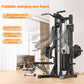 Compact Home Gym Cable Machine with Weight Stack Pull Up Bar Foldable Chest Fly Arm Lat Pulldown Strength Training Equipment