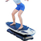 Surf Balance Board Trainer, Indoor Surfing & Yoga Fitness Board, Core Strength Training Equipment for Home Gym Workouts