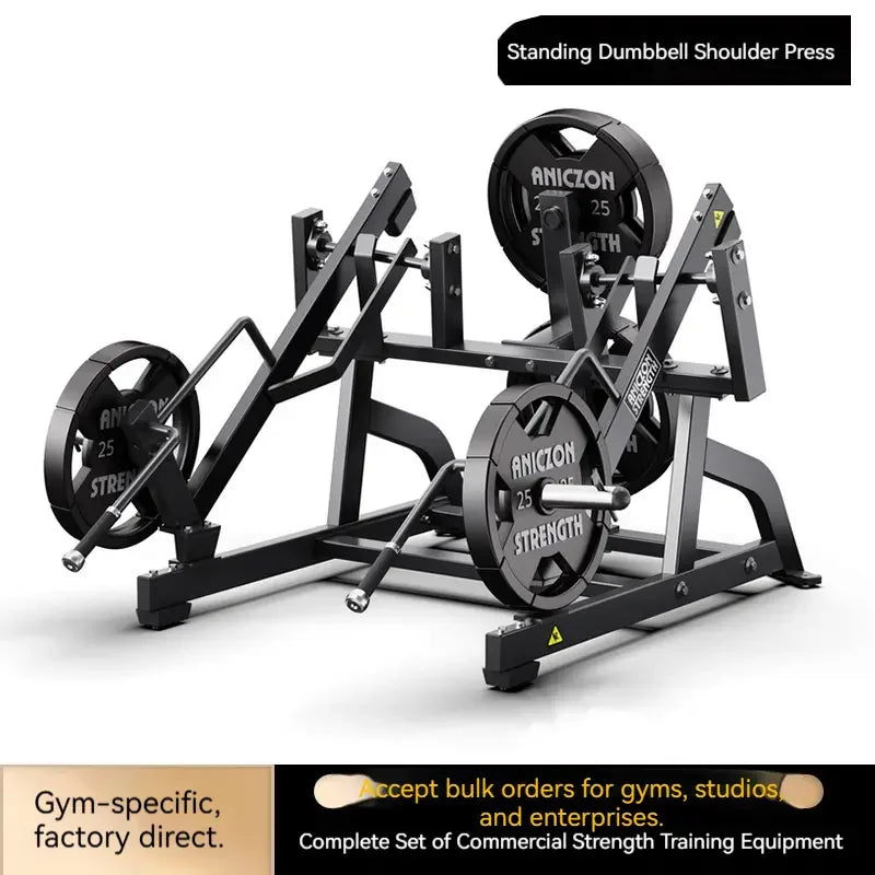 Commercial Grade Leverage Squat Machine, Heavy Duty Hack Squat Equipment for Leg Strength Training, Gym Fitness