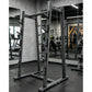 Heavy Duty Barbell Storage Rack, Barbell Bar Holder, Weight Bar Stand Organizer for Home Gym, Commercial Grade Steel Fitness Equ