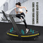 Non-Motorized Curved Treadmill Commercial Grade Manual Air Runner for Gym Fitness, Self-Powered Curved Treadmill for HIIT Workou