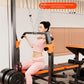 10-in-1 Multifunctional Home Gym Weight Bench Set with Squat Rack Lat Pulldown Preacher Curl Bench Press Station