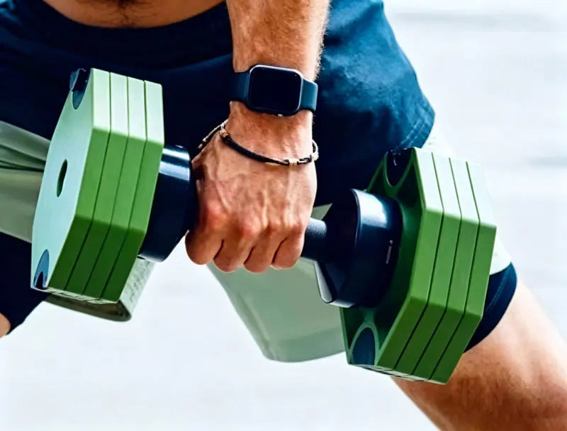 Adjustable Fast Adjust Dumbbell 30-35kg with Storage Rack Compact Full Body Home Strength Training Equipment
