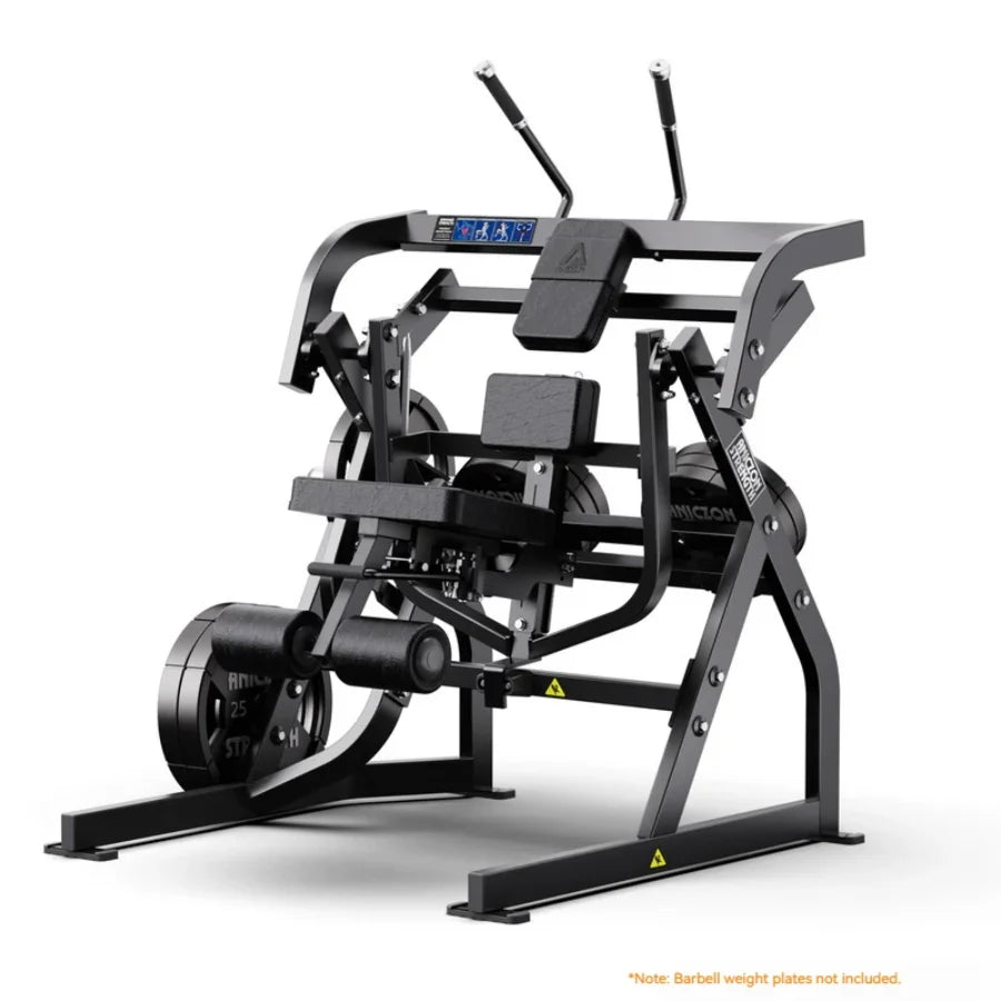 Commercial Plate Loaded Abdominal Crunch Machine Standing Ab Trainer Gym Fitness Equipment
