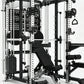Pin Loaded Smith Machine Multi Function Squat Rack Commercial Home Gym Strength Training Equipment with Cable System & Pec Fly