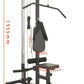 Single User High Pull Up Bar Rack Home Sports Muscle Training Multifunctional Fitness Workout Equipment