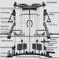 FTS Glide Dual Cable Functional Trainer Cable Crossover Pulley Machine Fitness Body Building Home Gym Training Equipment