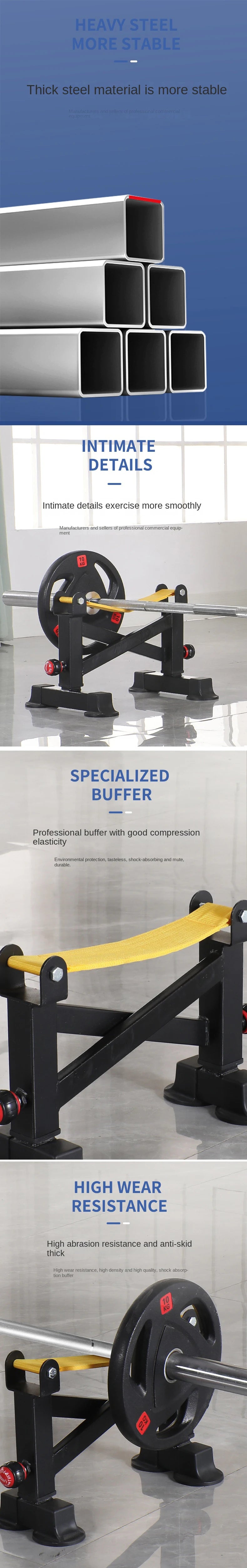 Adjustable Deadlift Block Platform 5-Level Weightlifting Pull Blocks Deadlift Support Stand for Home Gym Strength Training