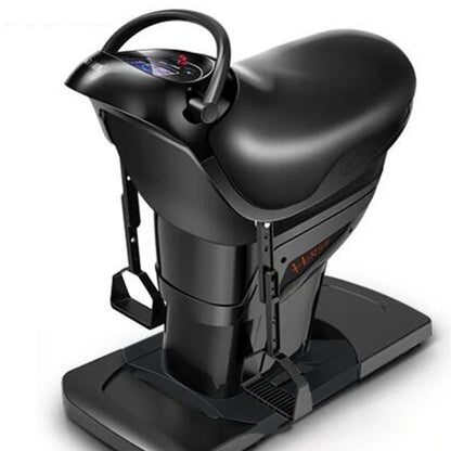 Electric Riding Core Trainer Waist Twisting Machine Home Fitness Hip Abdomen Slimming Exercise Bike