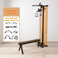 Wall Mounted Cable Pulley Machine with Pull Up Bar, Lat Pulldown Bench, Home Gym Strength Training Equipment