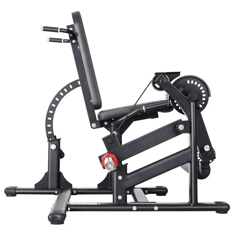Leg Extension and Leg Curl Machine, 2-in-1 Seated Leg Strength Trainer for Home Gym, Adjustable Leg Exercise Equipment for Hamst
