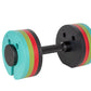 Colorful Adjustable Dumbbell, Customizable Weight Training Set, Portable Free Weights for Home Gym, Fitness & Bodybuilding