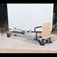 Foldable Pilates Reformer Machine Home Gym Yoga Bed with Adjustable Springs Resistance Bands Core Training Equipment