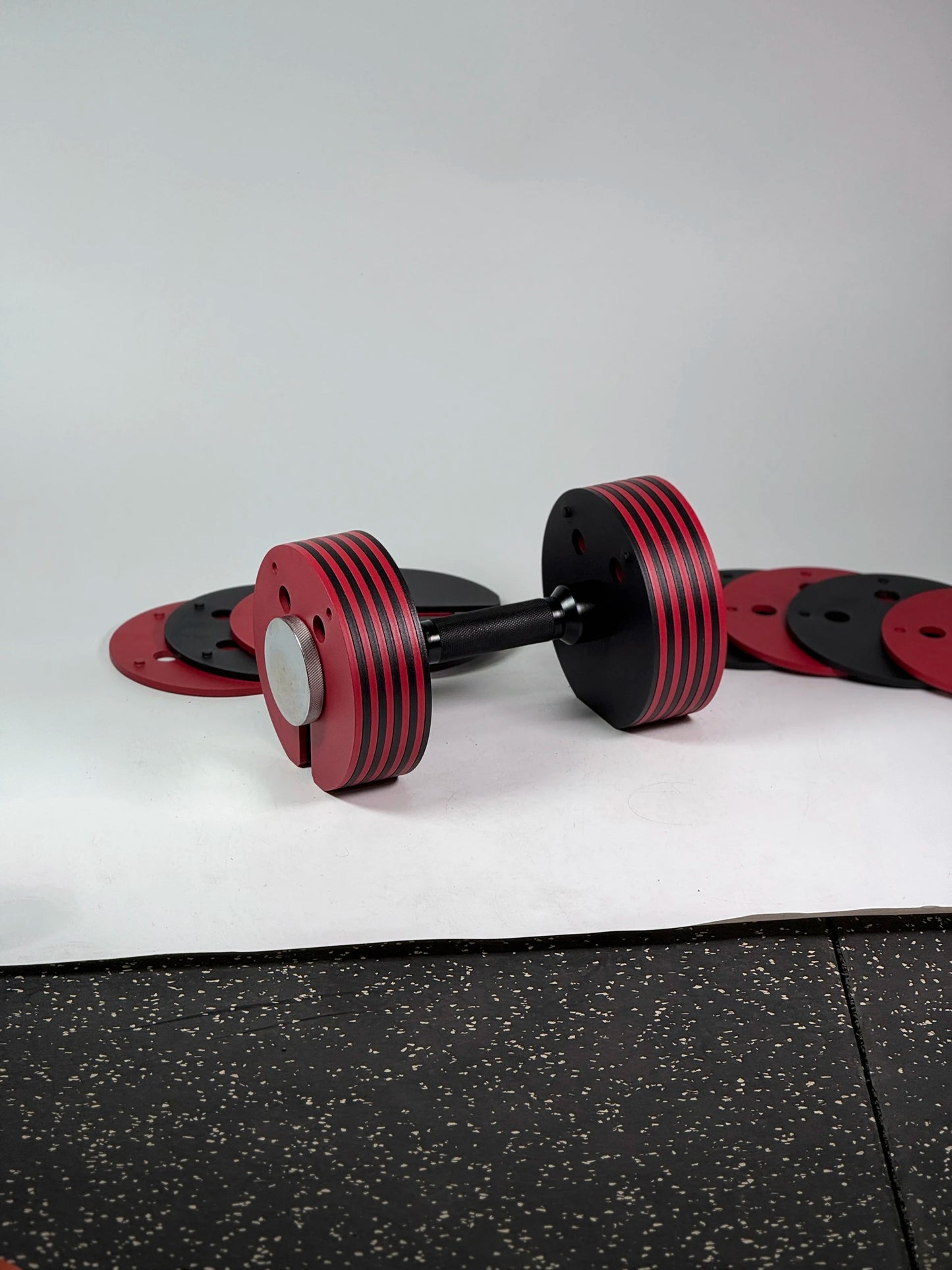 Colorful Adjustable Dumbbell, Customizable Weight Training Set, Portable Free Weights for Home Gym, Fitness & Bodybuilding