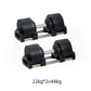 Adjustable Dumbbells Pair with 1kg Increments