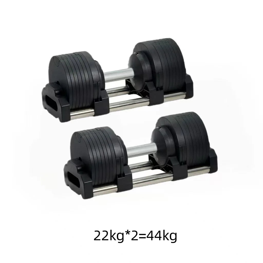 Adjustable Dumbbells Pair with 1kg Increments