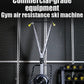 Air Drag Ski Simulator Machine Indoor Ski Trainer Gym Fitness Equipment Ski Exercise Training Machine For Home Workout