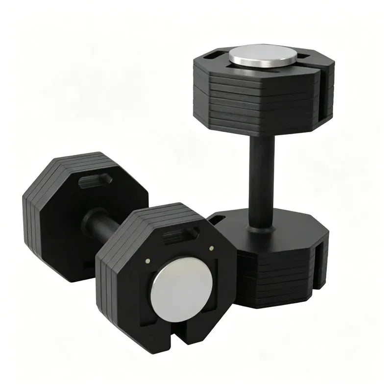 Adjustable Dumbbells, 5-in-1 Free Weight Dumbbell for Men & Women, Fast Adjusting Dumbbell for Home Gym Fitness