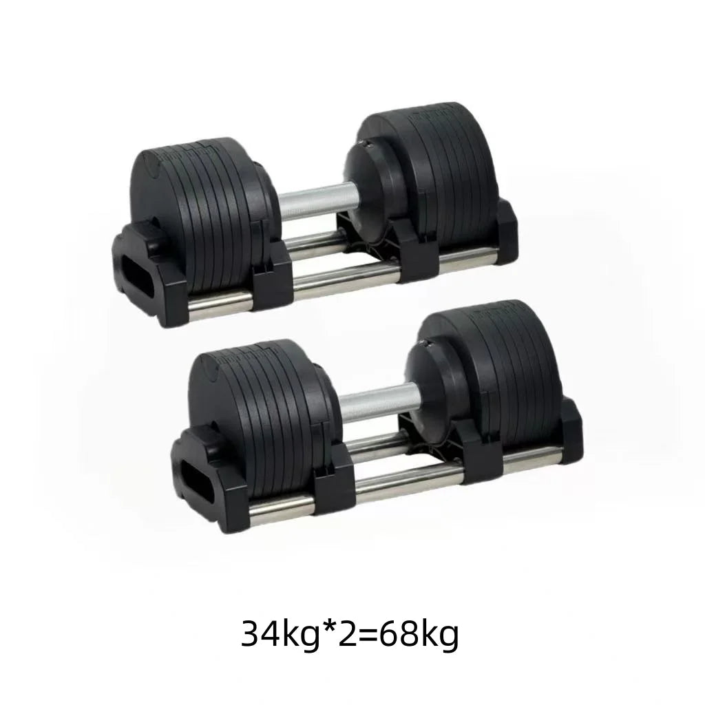 Adjustable Dumbbells Pair with 1kg Increments
