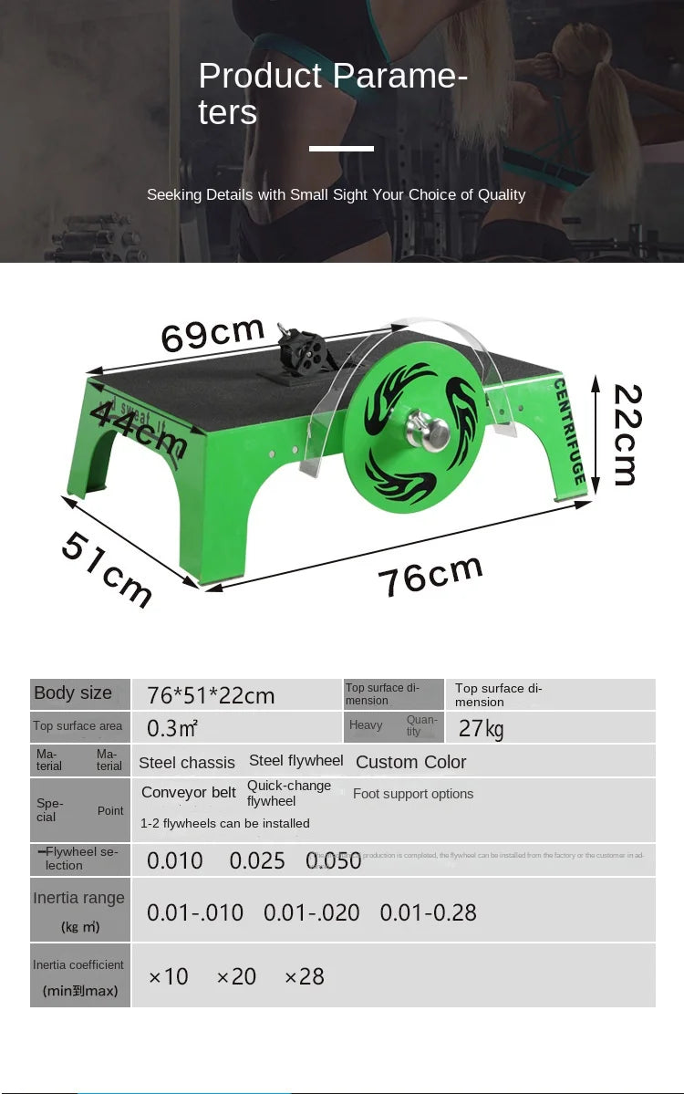 Flywheel Resistance Trainer Eccentric Pull Exerciser Overload Flywheel Resistance Training Device Home Outdoor Fitness Equipment