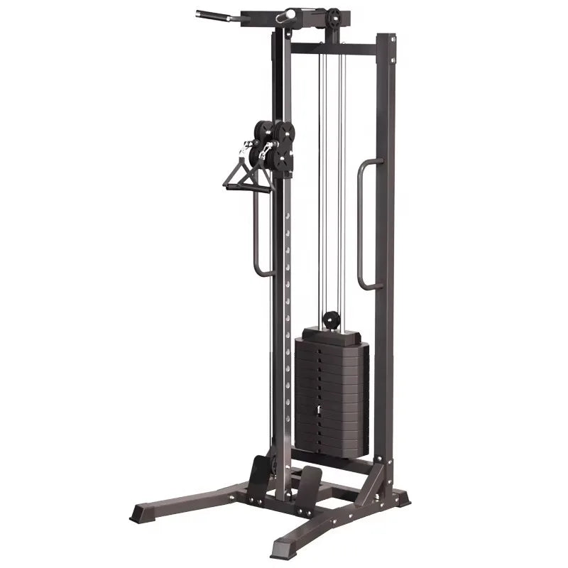 Commercial Single Arm Fly Machine High Low Pulley Cable Station Integrated Rowing Trainer Home Gym Smith Machine Power Rack