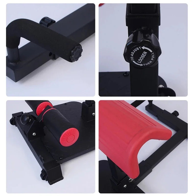 Sissy Squat Machine 3-in-1 Home Gym Leg Trainer for Glutes Quads Core Strength Training