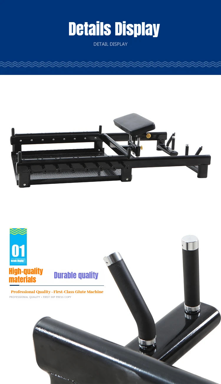 Belt Squat Machine with Platform, Heavy Duty Belt Squat Rack for Lower Body Strength Training Home Gym