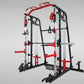 Commercial Smith Machine Integrated Power Rack Multifunctional Squat Press Cable Crossover Home Gym Fitness Equipment