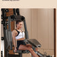 Home Single Station Gym Machine Multi-Functional Weight Training System For Full Body Strength Workout