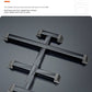 Heavy Duty 3 Station Functional Trainer Power Rack Cable Crossover Squat Rack Gym Machine