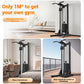 Compact Home Gym Cable Machine with Weight Stack Pull Up Bar Foldable Chest Fly Arm Lat Pulldown Strength Training Equipment