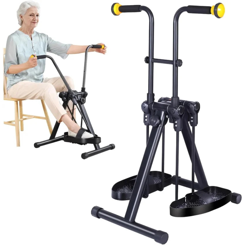 Adjustable Arm & Leg Rehabilitation Trainer, Home Fitness Exercise Machine for Elderly, Upper and Lower Limb Physiotherapy Worko