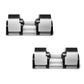 Adjustable Dumbbell Pair 2kg(5lb) or 4kg(9lb) Increase Max 50kg(110lb) Home Gym Weight Set