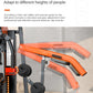 Heavy Duty 3 Station Functional Trainer Power Rack Cable Crossover Squat Rack Gym Machine