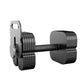2026 Durable Solid Steel Adjustable Dumbbell 4kg-102kg Quick Adjust 2kg Step Square Plug In Dumbbell For Home Full Body Muscle B