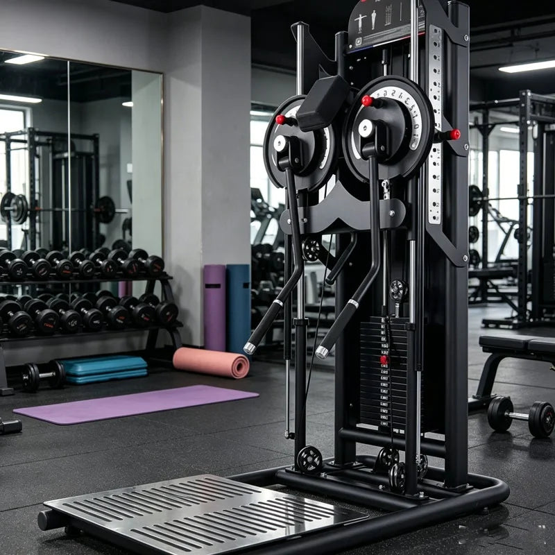 Commercial Multi-Hip Machine Gym Equipment Adjustable Weight Stack Strength Training Machine for Glutes Legs Hips Workout