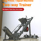 Leg Press Machine, Heavy Duty Weight Training Equipment, Adjustable Leg Exercise Machine for Home Gym