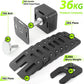 Adjustable square dumbbells, 1kg adjustable quick-lock dumbbells, non-slip handles, home gym strength training equipment.
