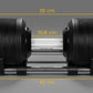 Adjustable Dumbbells Pair with 1kg Increments