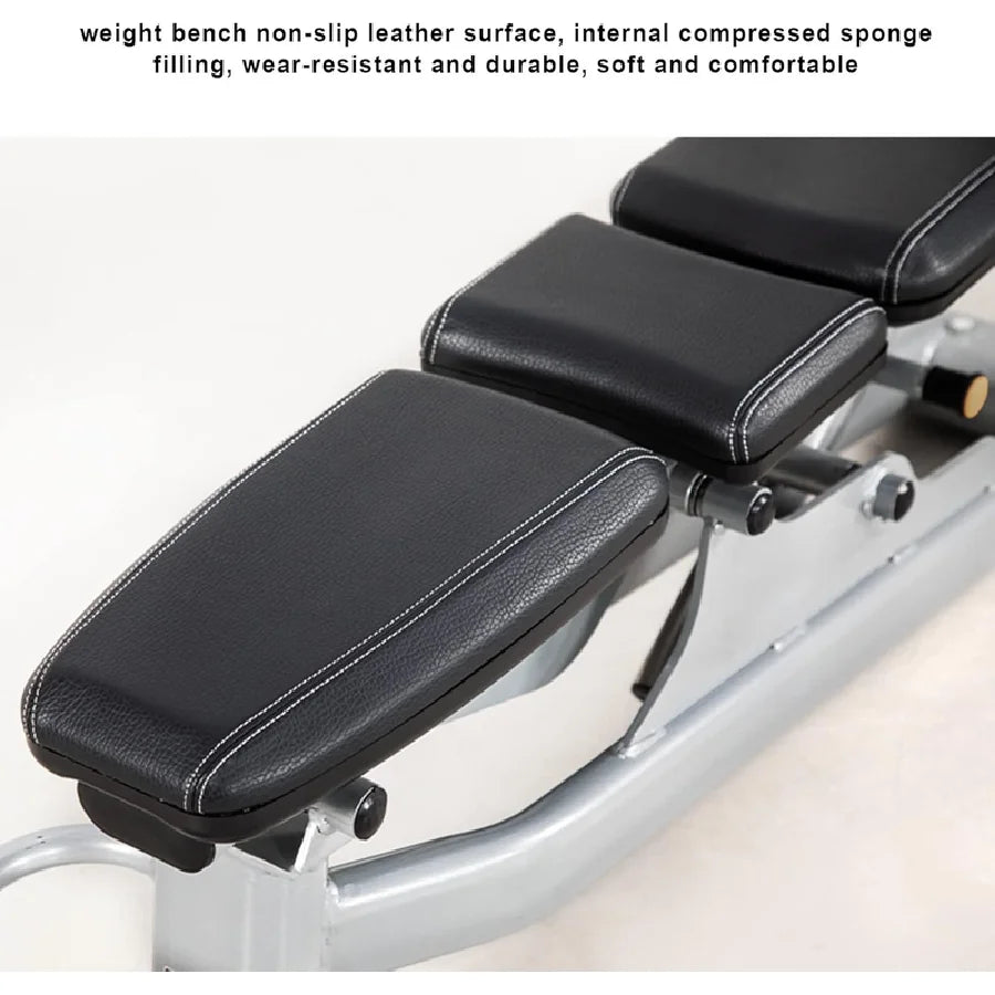Commercial Adjustable Weight Bench Professional Heavy Duty Dumbbell Bench Home Gym Workout Bench