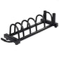 Weight Plate Storage Rack, Commercial Grade Horizontal Plate Organizer with Transport Wheels for Home & Commercial Gy