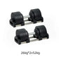 Adjustable Dumbbells Pair with 1kg Increments