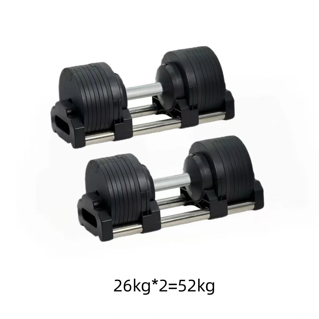 Adjustable Dumbbells Pair with 1kg Increments